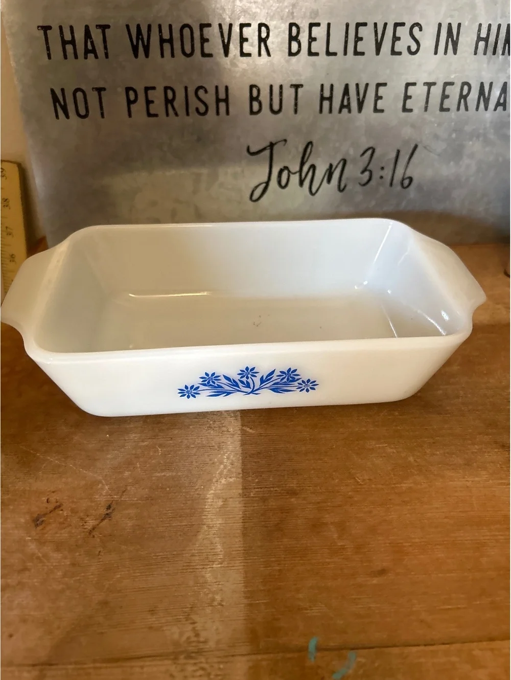 Vintage CorningWare Blue Cornflower 1.5 Quart Casserole Dish